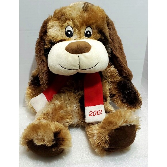 PetSmart Luv-A-Pet 17" Chance Dog Plush 2012 Stuffed Toy Kid/Pet Safe w/Flaws - Picture 1 of 10